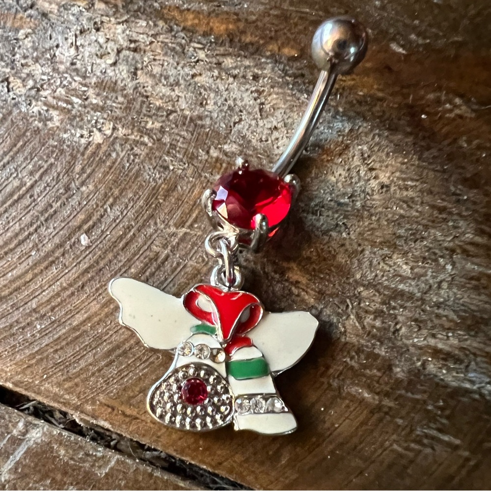 Xmas belly ring